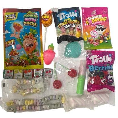 CAPTAIN PLAY Retro Süßigkeiten Box 10 verschiedene Nostalgie-Süßigkeiten