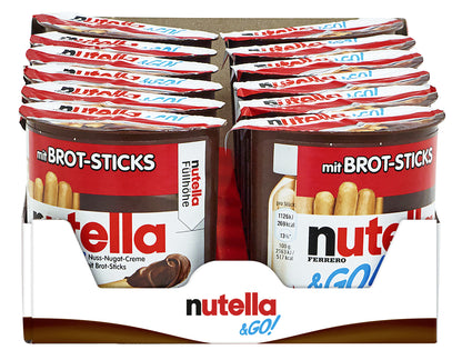 nutella & GO  12 x 52g - EPAL mit 285 UK
