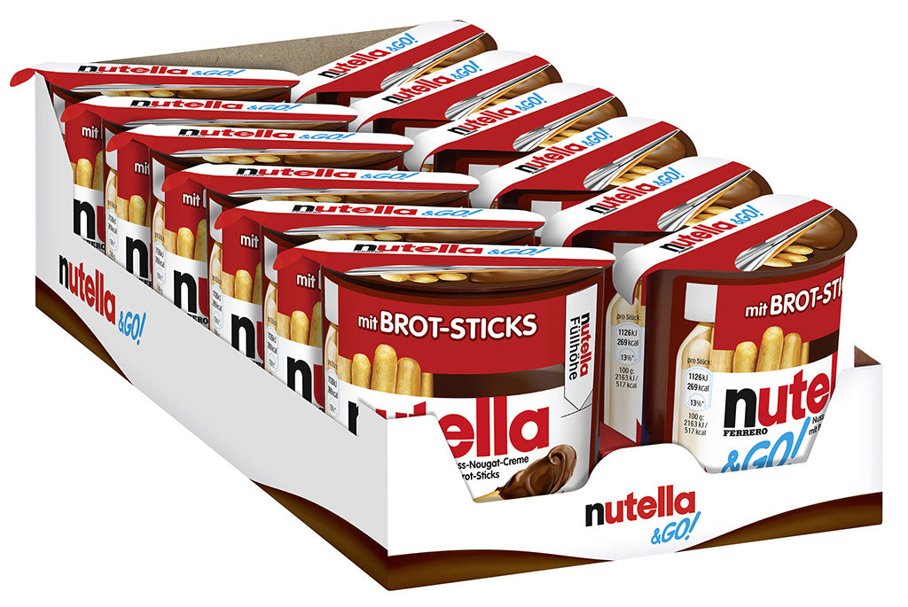 nutella & GO  12 x 52g - EPAL mit 285 UK