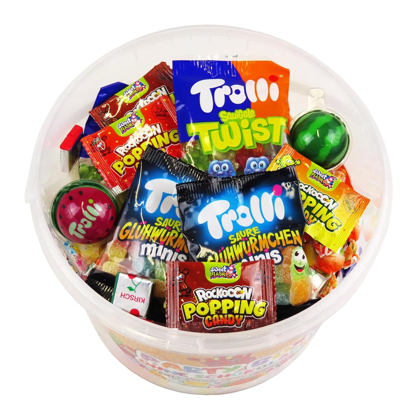 CAPTAIN PLAY Süßigkeiten – Mix Party Box ohne Schokolade - 1kg