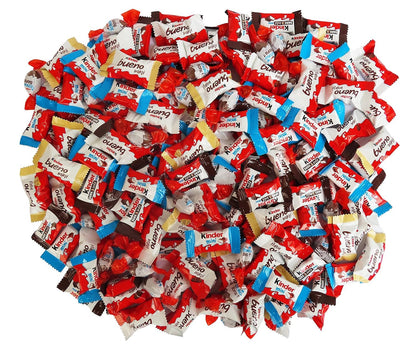 Party Bucket mit Ferrero Kinder Minis in Einzelverpackung, 1er Pack (1 x 1 kg)