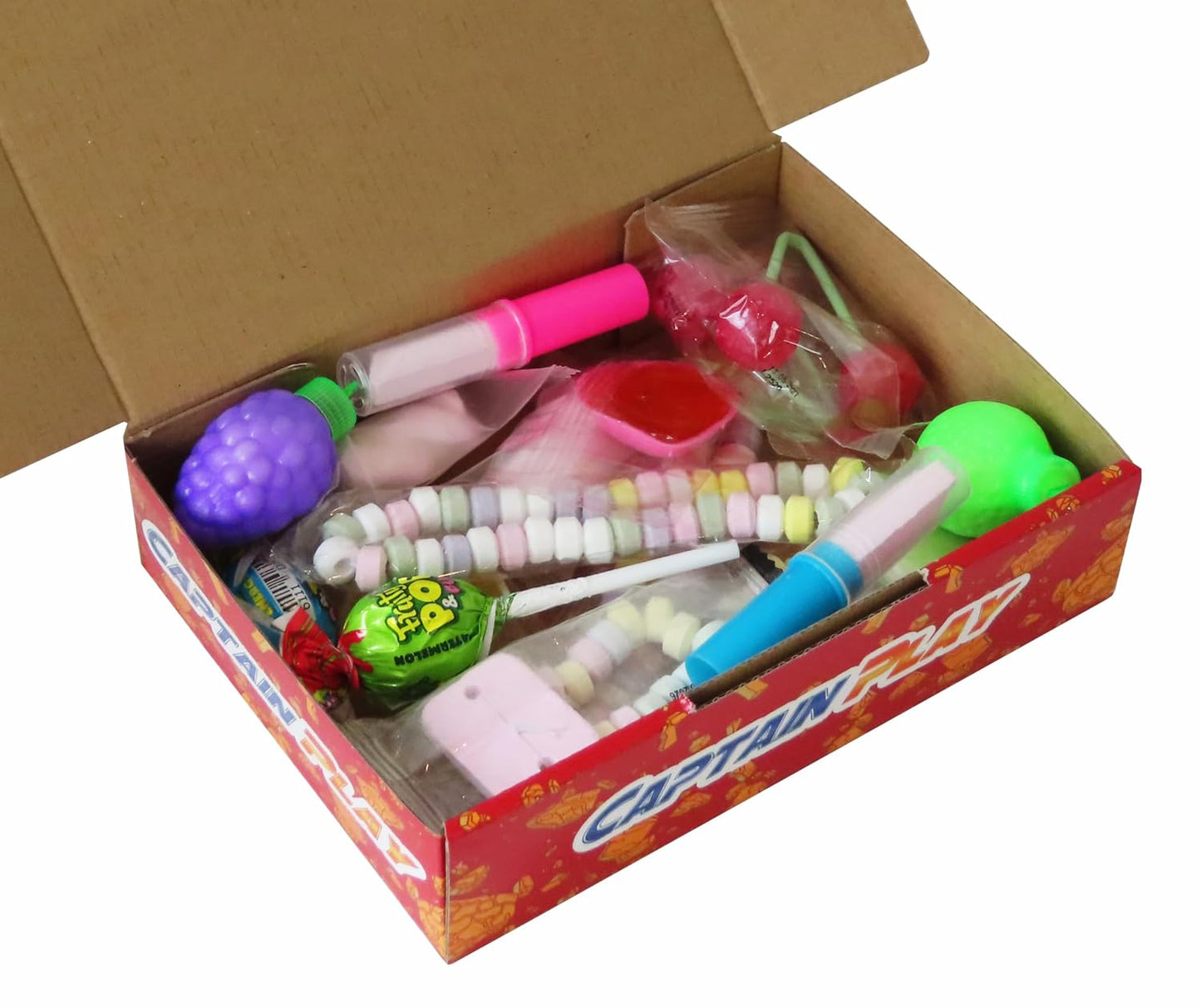 CAPTAIN PLAY Retro Süßigkeiten Probierpaket, 16 Teile 136g