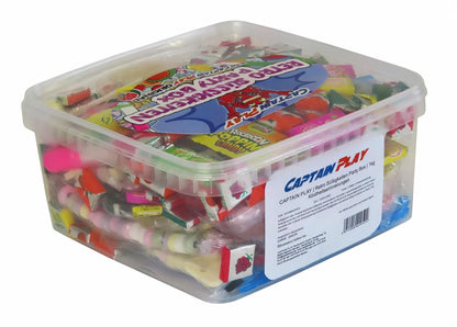 CAPTAIN PLAY Retro Süßigkeiten Party Box 1kg