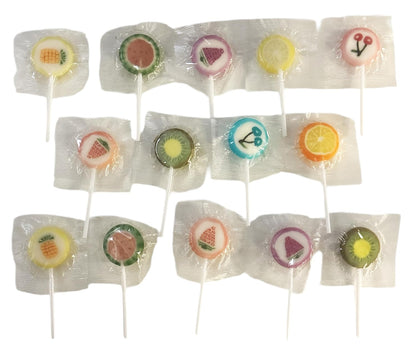 CAPTAIN PLAY Rocks Lutscher Sparpack, 15 Stück Retro Lollies in Einzelverpackung 150g