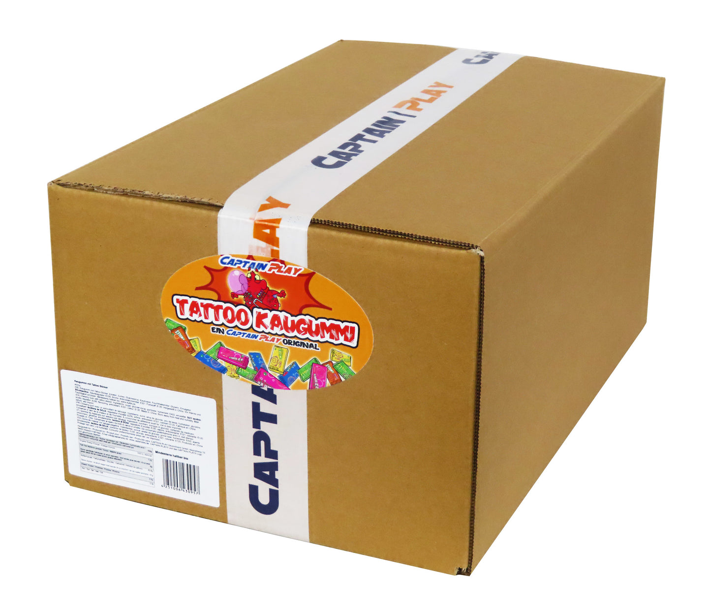 CAPTAIN PLAY Tattoo Kaugummi 5kg