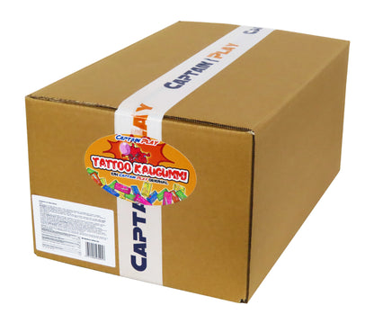 CAPTAIN PLAY Tattoo Kaugummi 5kg